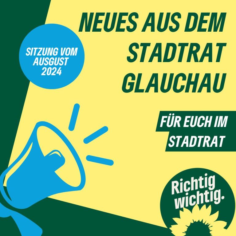 Neues aus dem Stadtrat Glauchau 08/2024