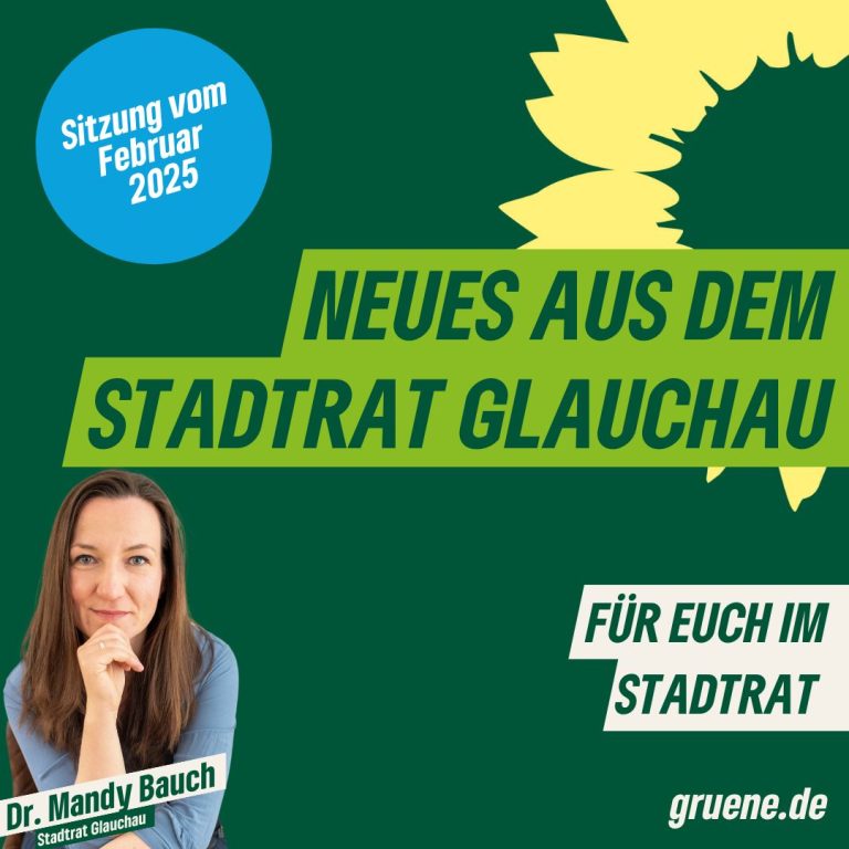 Neues aus dem Stadtrat Glauchau 02/2025